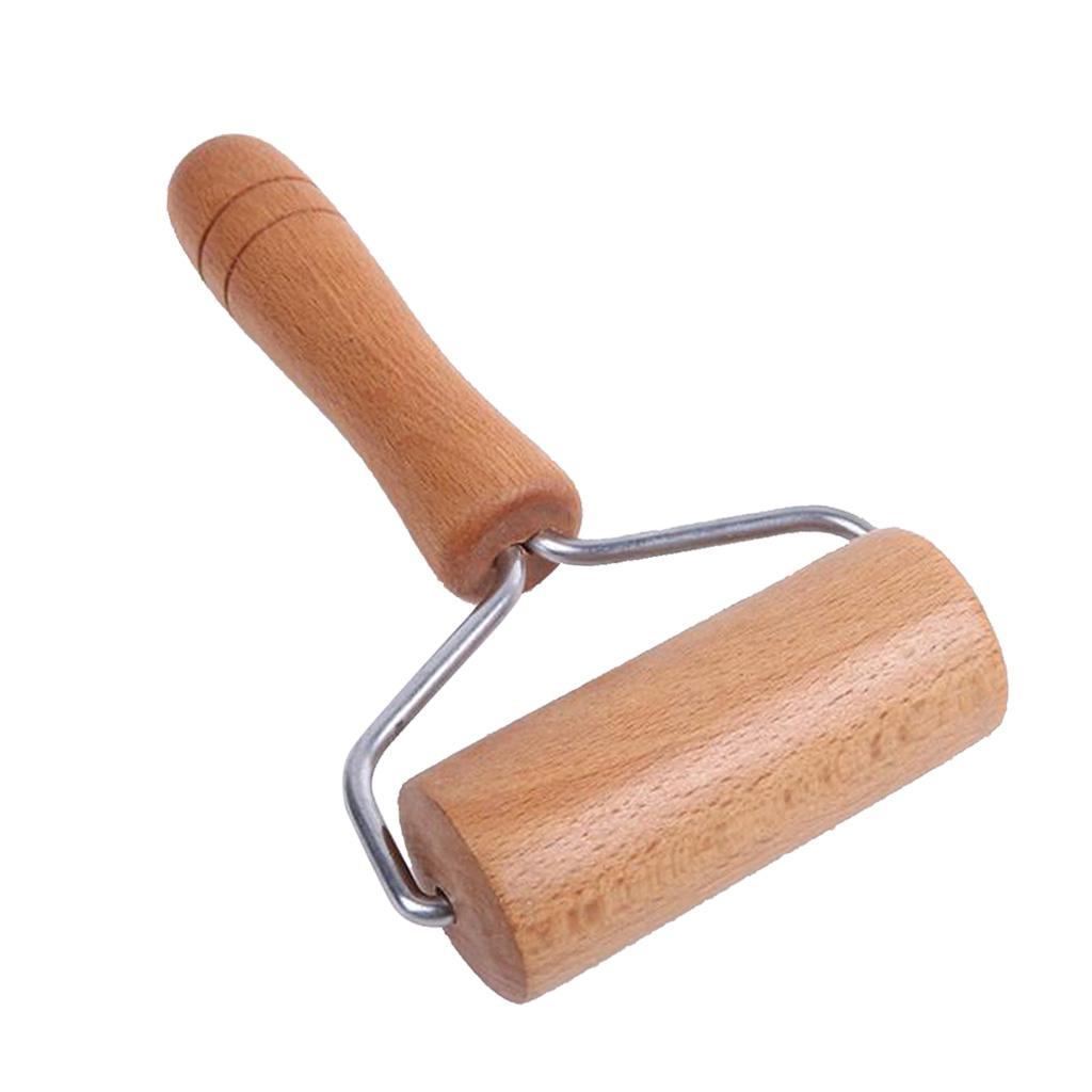 High Quality Wooden Rolling Pin Hand Pastry Dough Roller Mold Kitchen Tool A