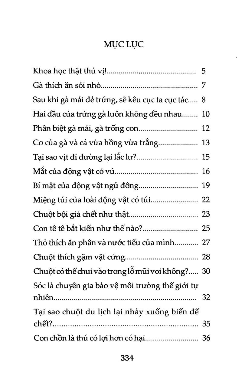 Khoa Học Vui - Thế Giới Động Vật