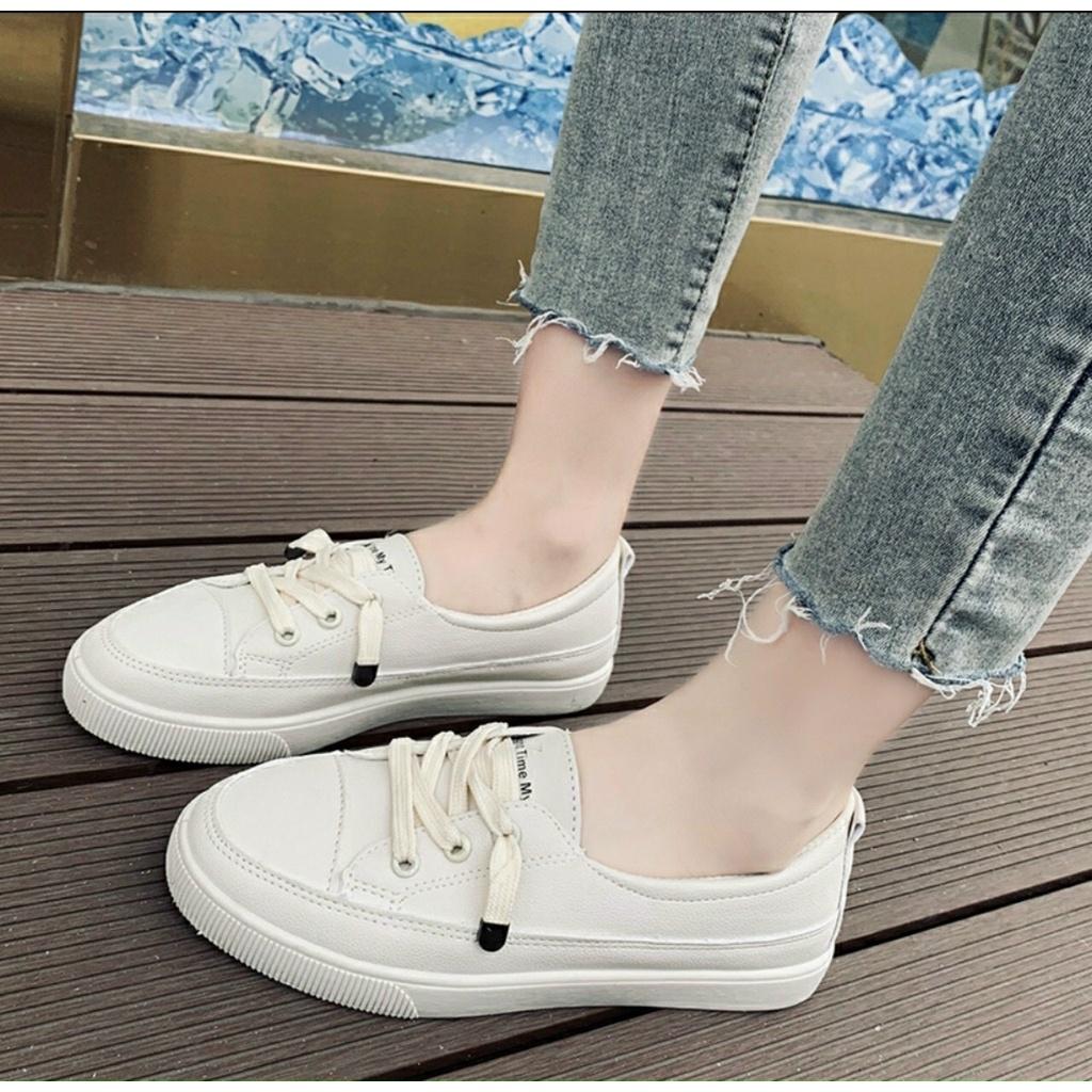 Giày thể thao nữ sneaker cổ thấp FAROSA - T78 đế dẻo chất da mềm cực êm