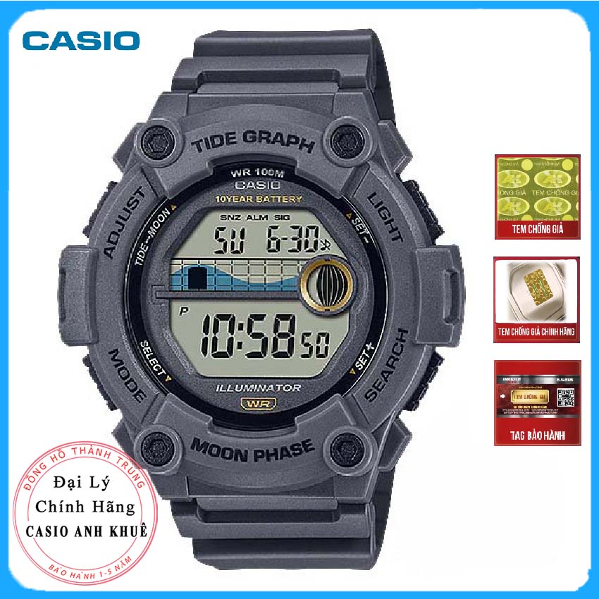 Đồng Hồ Casio Nam WS-1300H-8AV Chính Hãng