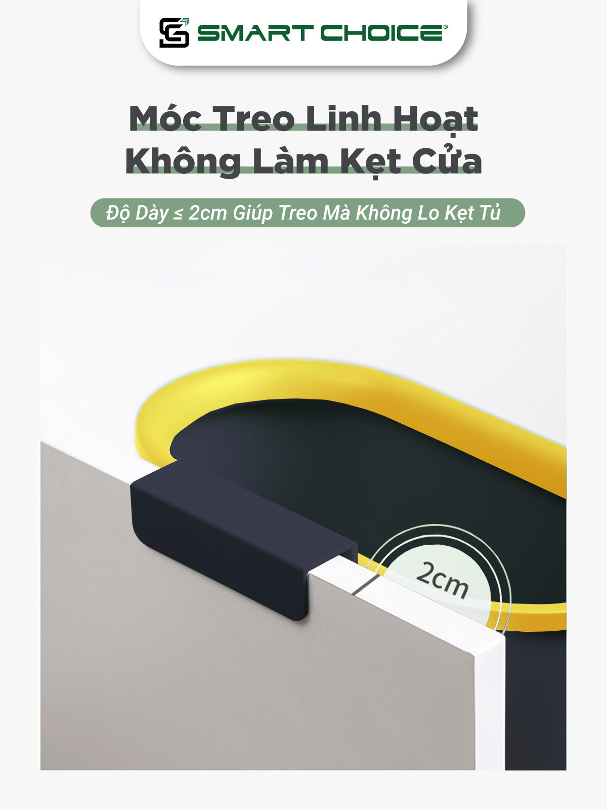 Thùng Rác Treo Tủ SMARTCHOICE 7.5L Màu Xanh Lam Tiện Dụng Cho Sinh Hoạt Gia Đình SCG-PK100