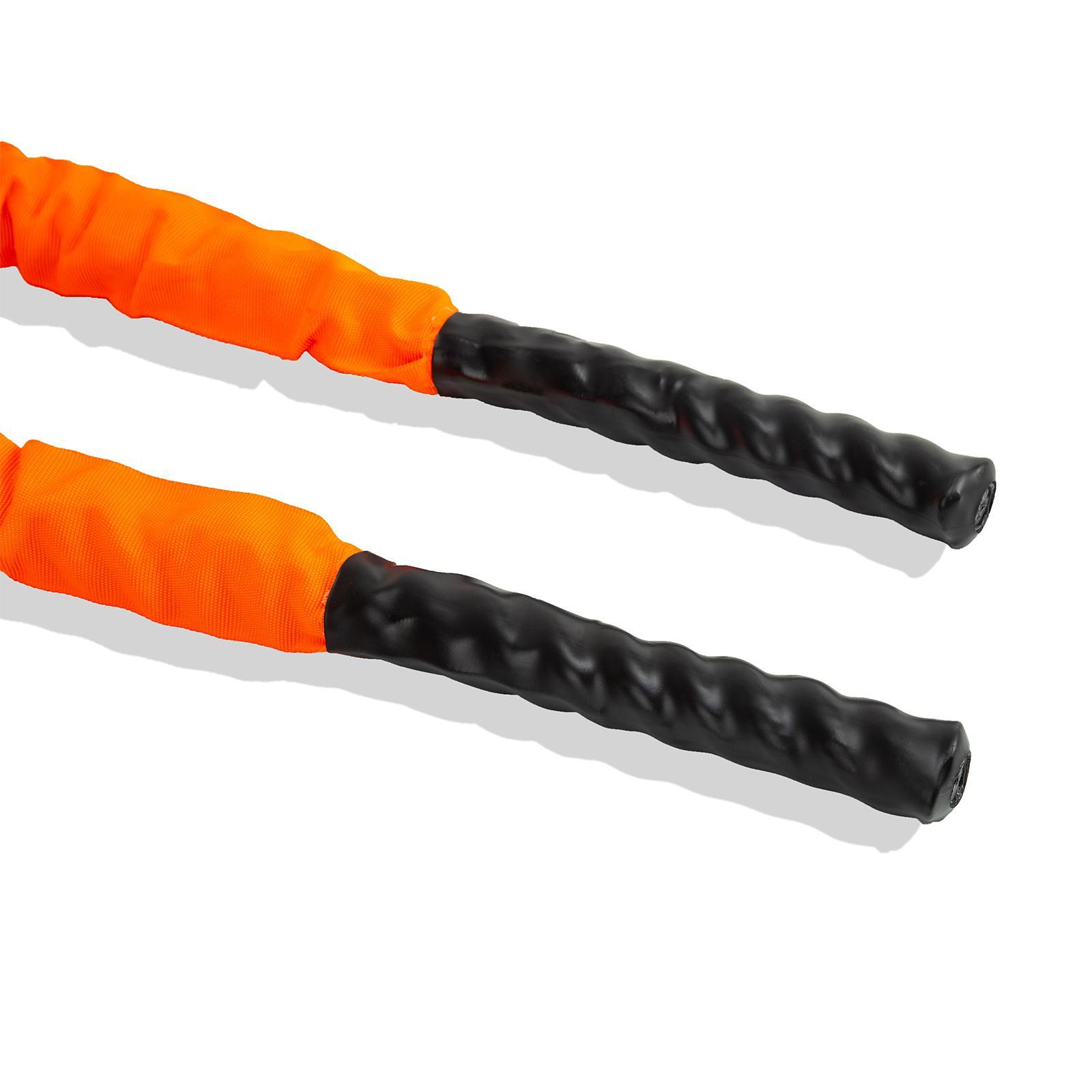 Heavy Jump Ropes for Fitness, Weighted Adult Skipping Rope Exercise Battle Ropes for Workouts, Power Training to Improve Strength and Building Muscle