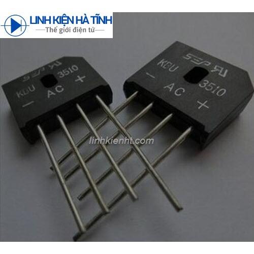 CẦU DI ỐT 35A CẦU CHỈNH LƯU 35A KBU3510 35A 1000VCẦU DIODE