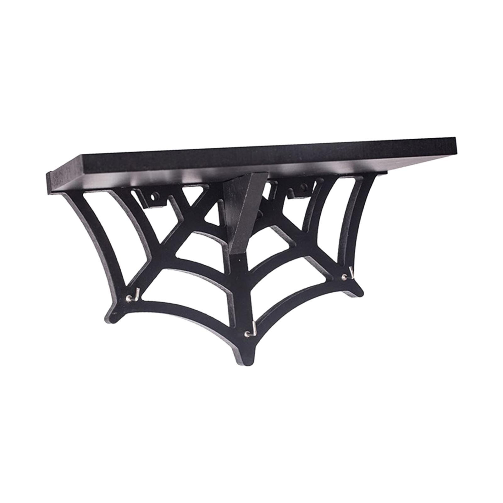 Halloween Wall Mounted Shelf Display Shelf ,Halloween Decorations Black Room Decor ,Storage Rack Holder Floating Storage Rack for Home, Bedroom