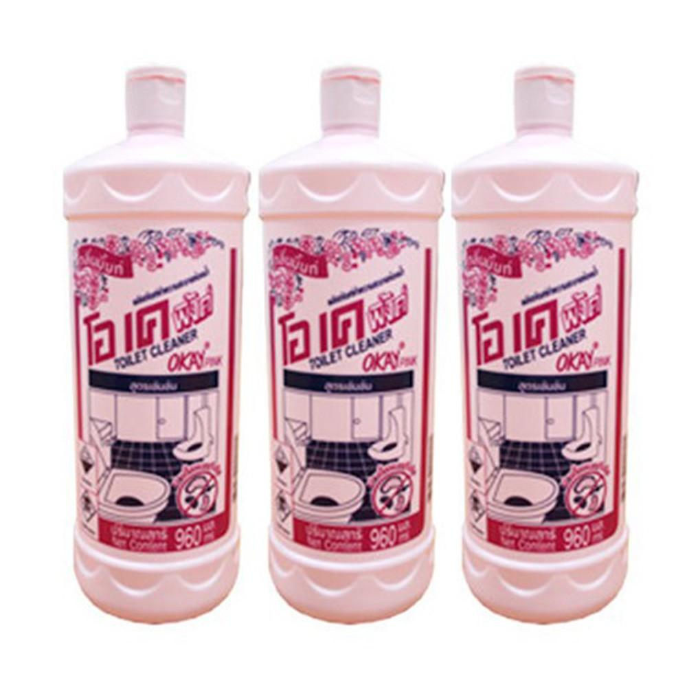 Nước vệ sinh, tẩy rửa bồn cầu DKAY Thái Lan 960ml khử khuẩn, tẩy rửa mọi vết bẩn trong bồn cầu