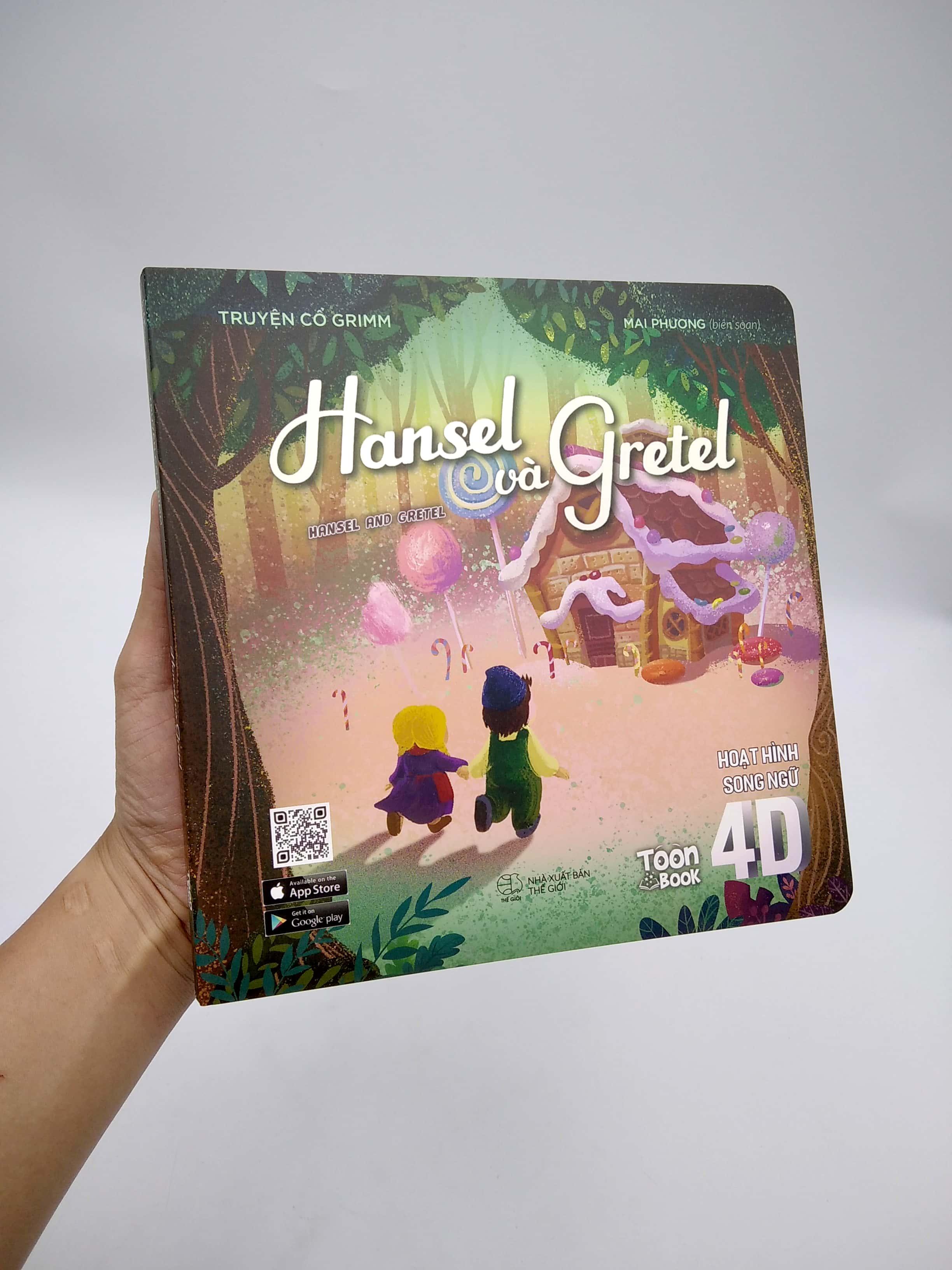 Hansel Và Gretel (Hoạt Hình Song Ngữ 4D)