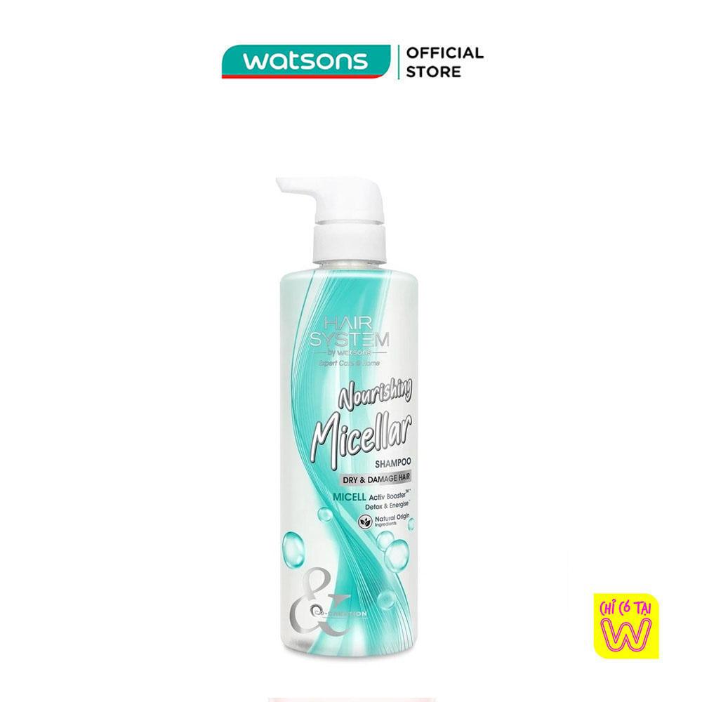 Dầu Gội Hair System By Watsons Nourishing Shampoo 500ml