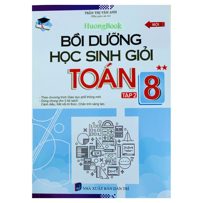 Sách - Combo Bồi dưỡng học sinh giỏi toán 8 - tập 1 + 2