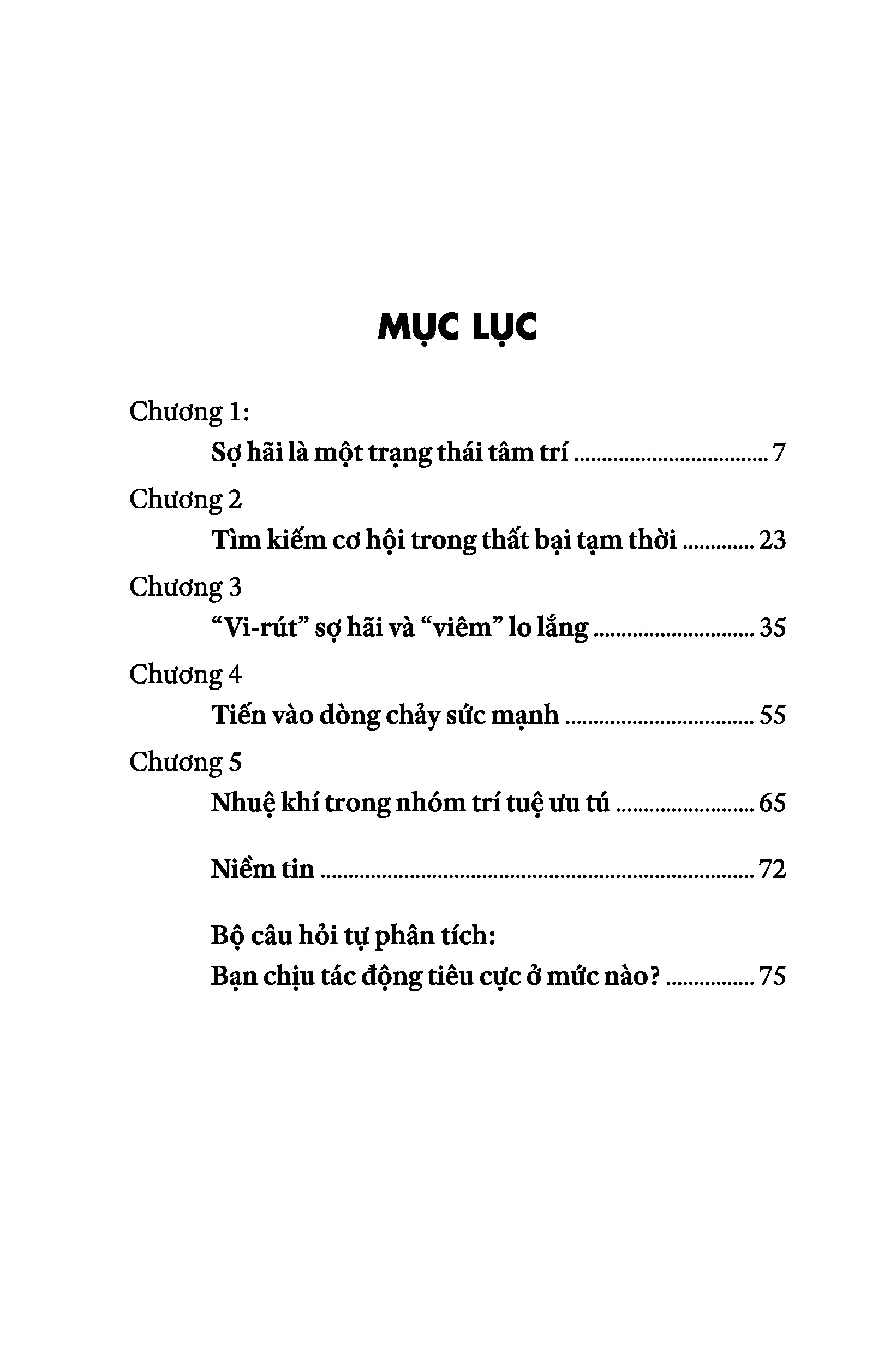 Thoát Khỏi Những Nỗi Sợ Hãi Của Bạn - Để Tiến Bước Tới Thành Công
