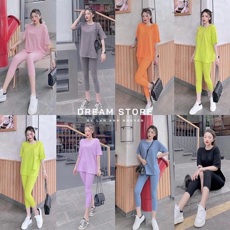Bộ dài trơn 7 màu siêu dễ thương