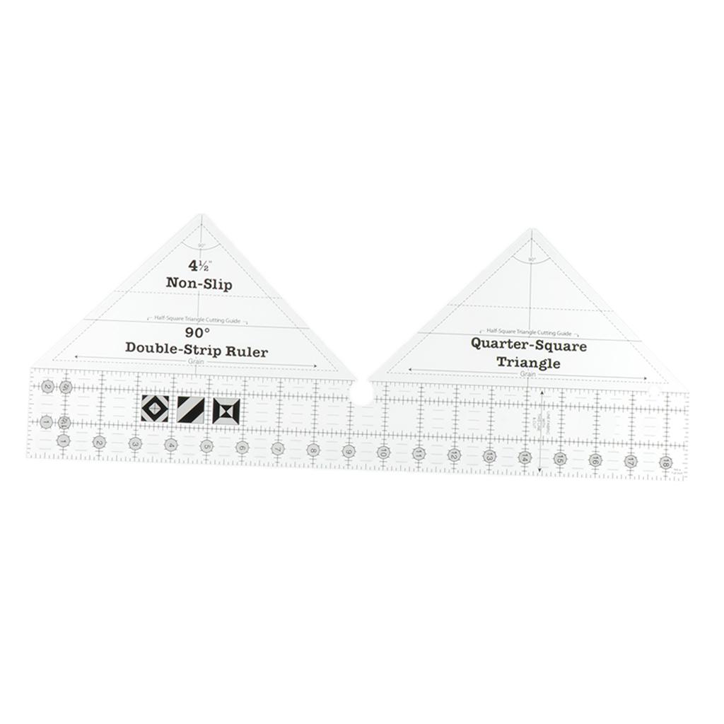 Đa Năng Quilting Thước May Miếng Dán Tiêu Bản Đường May Cắt