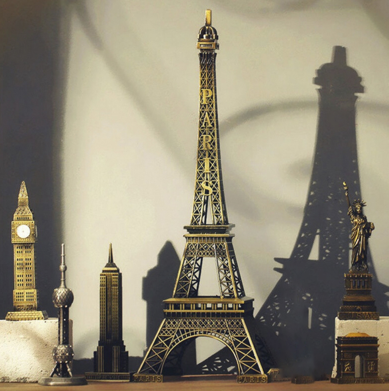 Mô hình tháp effiel trang trí nhà cửa decor bàn ăn, đàn piano, nhà bếp, phòng khách, bàn làm việc - Hàng chính hãng
