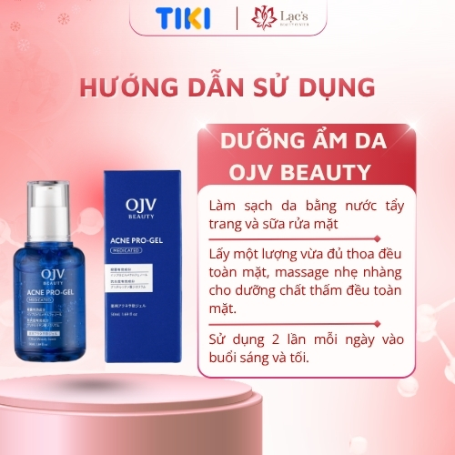 Dưỡng ẩm dành cho da mụn OJV BEAUTY ACNE PRO-GEL 50ml