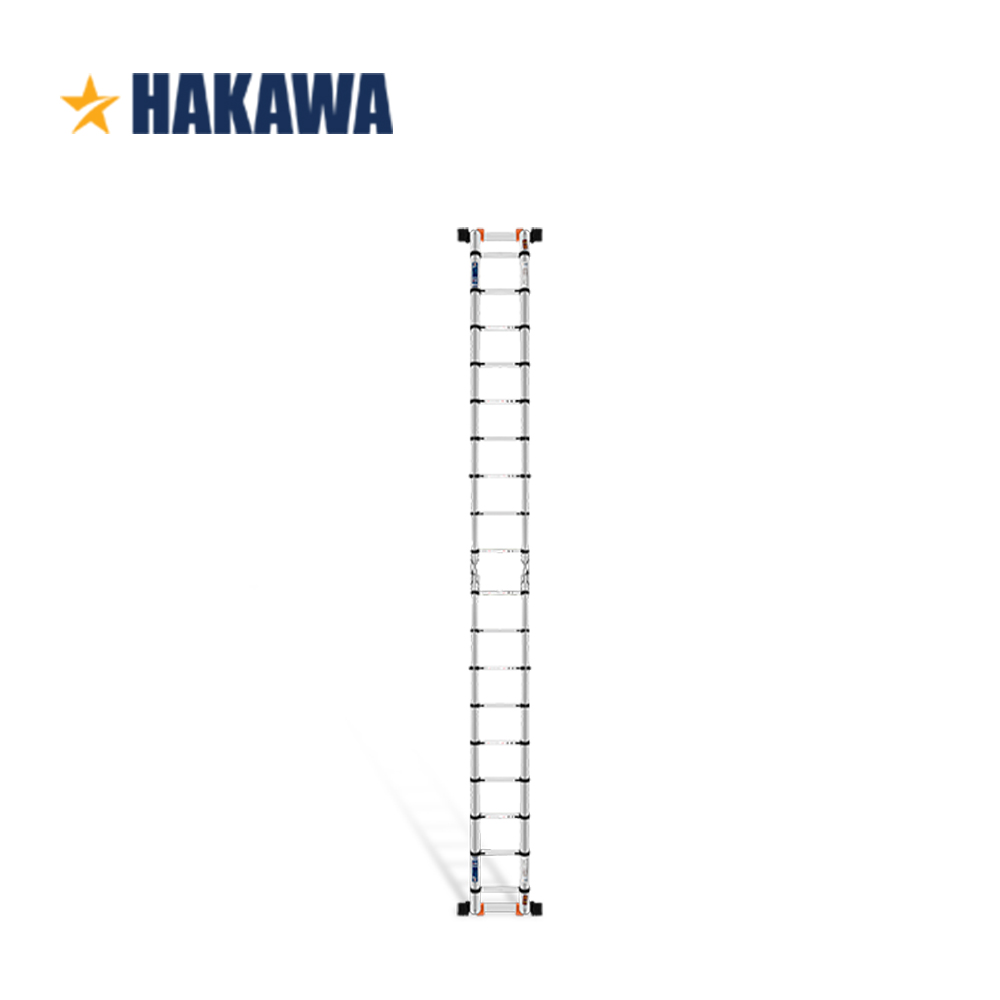 Thang nhôm rút đôi chữ a Nhật Bản HAKAWA HK256 (5,6M) - Phân phối chính hãng - Nhỏ gọn tiện lợi 