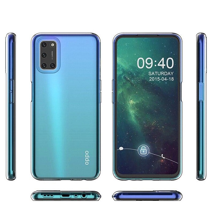 Ốp lưng silicon dẻo trong suốt dành cho OPPO A92