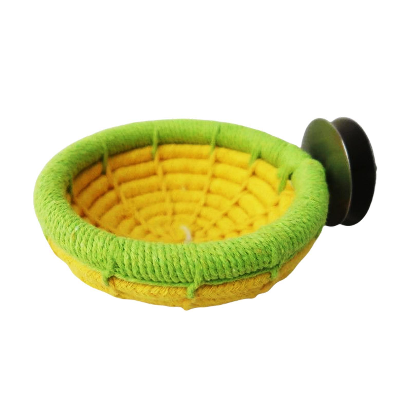 2pcs Pet Bird Nest Hammock Hut Hanging Bed for Parrot Lovebird Cockatoo