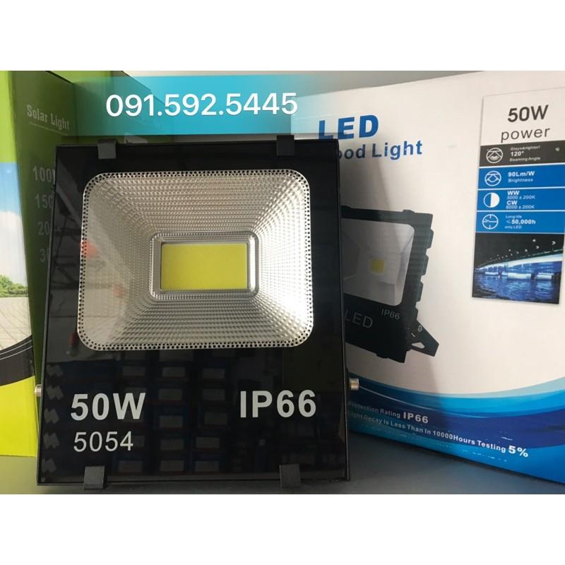 Đèn Pha Led IP66 COB 50w 5054 (Đủ Công Suất)Siêu Sáng Siêu Chống Nước