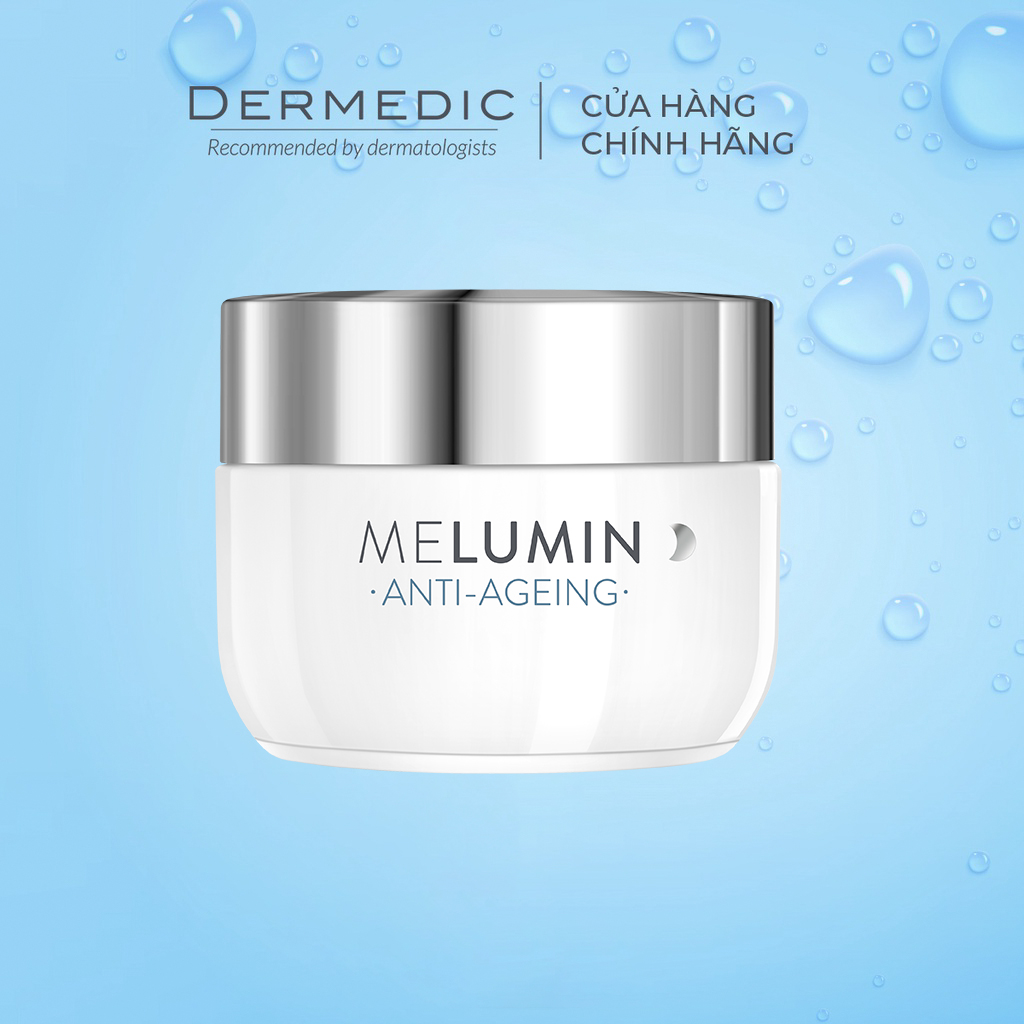 Kem xóa mờ đốm nâu làm sáng da ban đêm Dermedic Melumin Anti-Dark Spots Concentrated Night Cream 50g