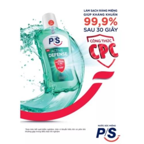 Nước súc miệng P/S 500ml
