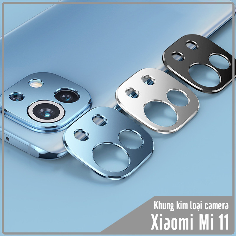 Dán kim loại full camera cho Xiaomi Mi 11