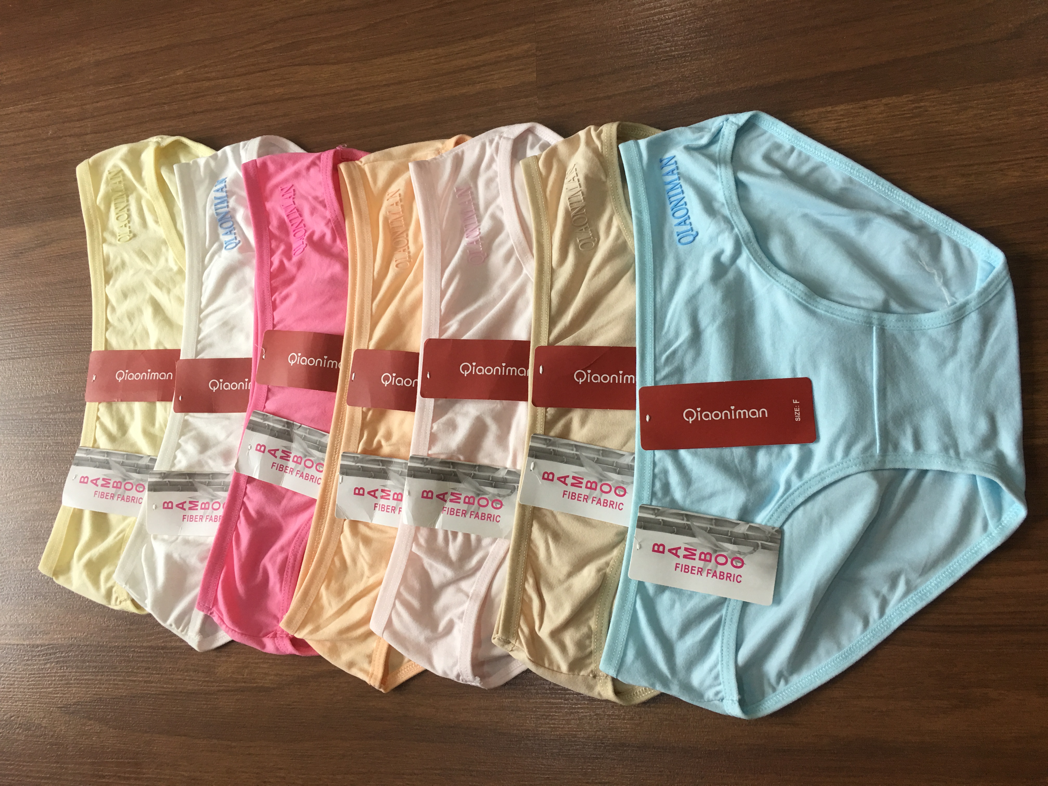 Combo 10 chiếc quần lót cotton trơn co dãn tốt fom từ 45-60kg