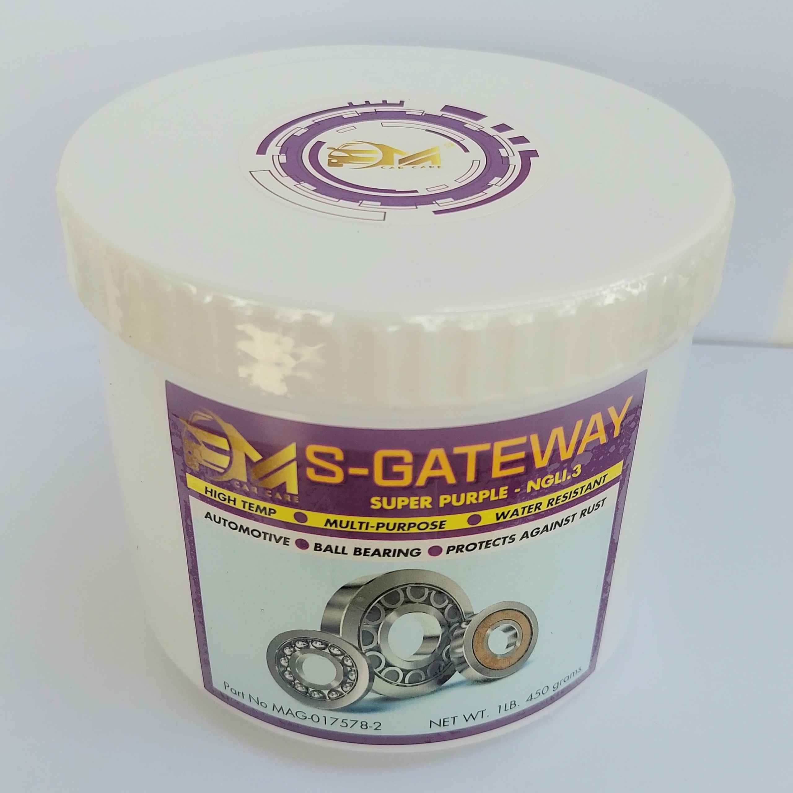 [MỠ TÍM CHỊU NHIỆT CỰC ÁP] S-GATEWAY SUPER PURPLE NGLI3 trọng lượng 450gr