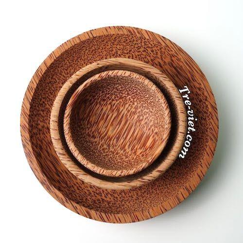 Tô gỗ dừa- Bát gỗ dừa- Coconut Wooden Bowl- Tô gỗ đựng đồ ăn cao cấp!!