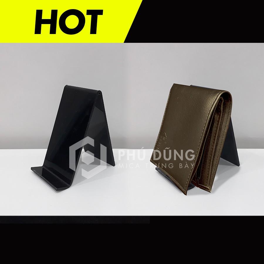 COMBO 10 Kệ Mica Trưng Bày Bóp Ví Cao