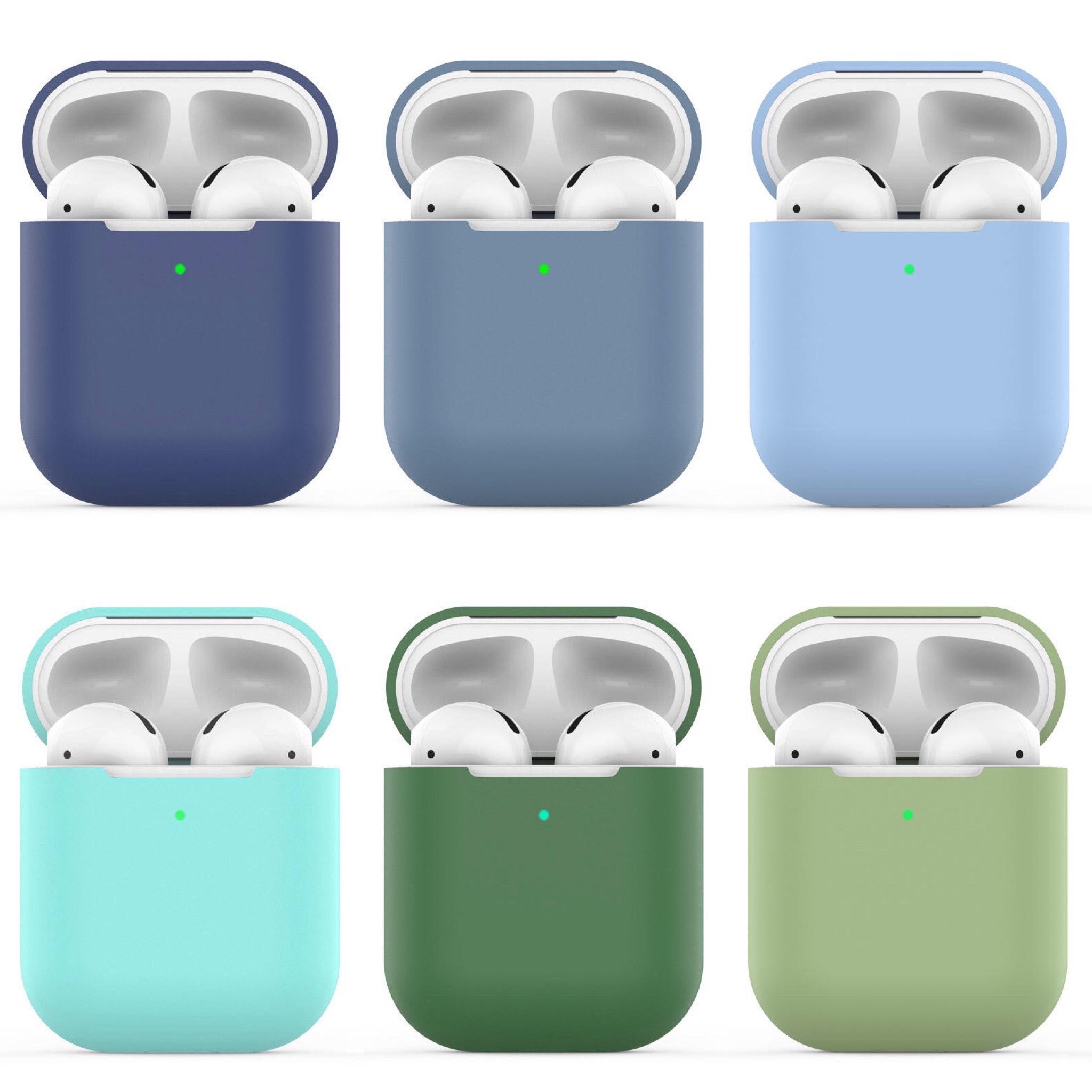 Vỏ Hộp Bảo Vệ Tai Nghe Airpod Case Silicon - Nhiều Màu