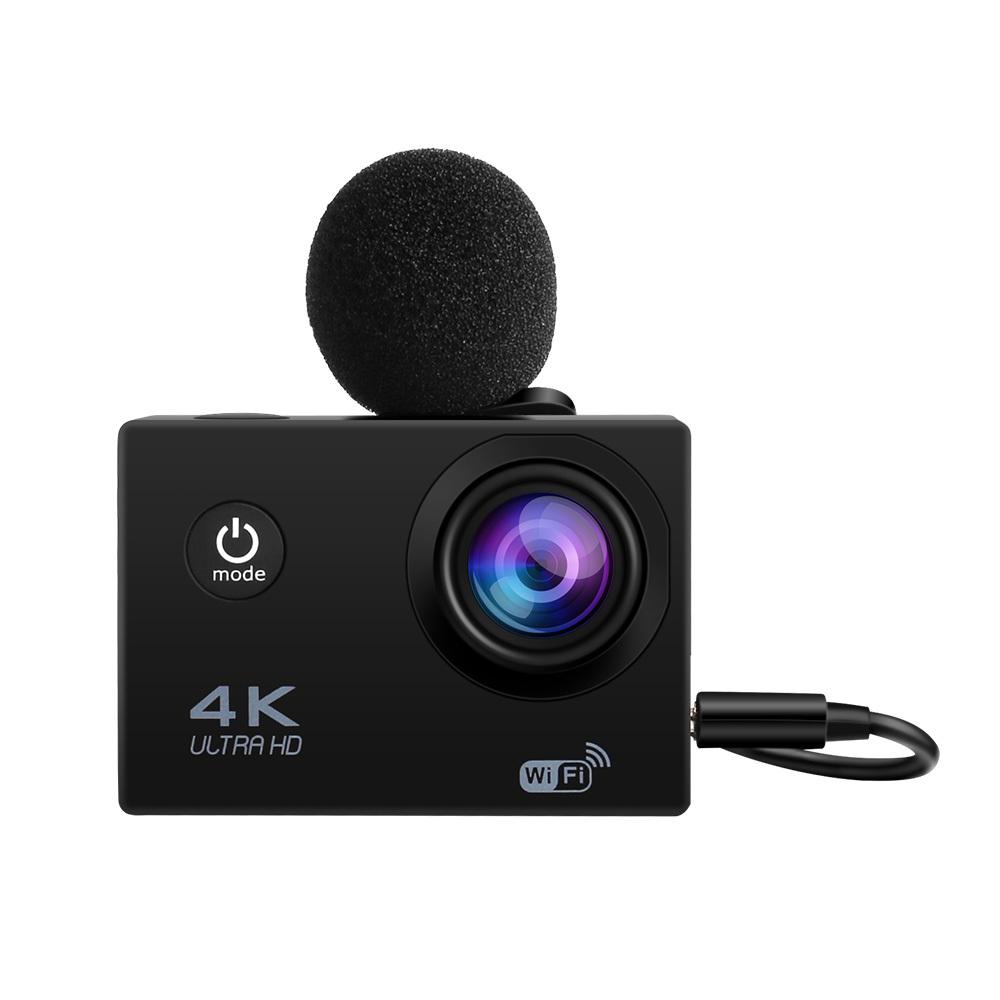 Wifi Mới Camera Hành Động Thể Thao DV Micro Chụp Ảnh 4K Ngoài Trời Video Trực Tiếp Chống Nước Với Đầu Ra HDMI Q30AM