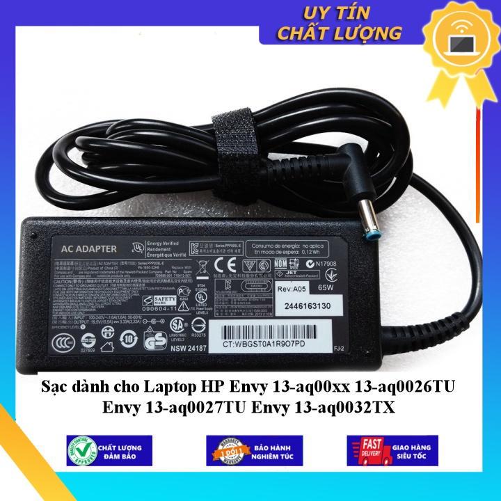 Sạc dùng cho Laptop HP Envy 13-aq00xx 13-aq0026TU Envy 13-aq0027TU Envy 13-aq0032TX - Hàng Nhập Khẩu New Seal