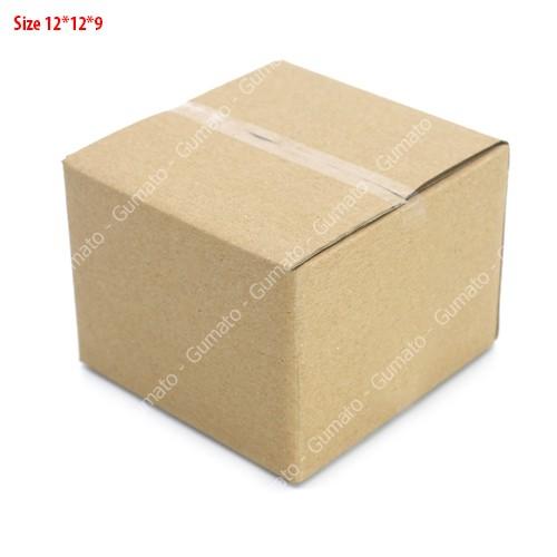 Hộp giấy P21 size 12x12x9 cm, thùng carton gói hàng Everest