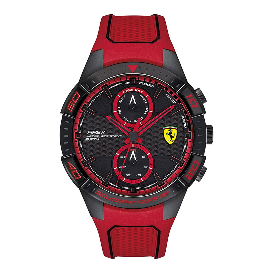 Đồng Hồ Ferrari Nam Dây Cao Su Quartz 0830639