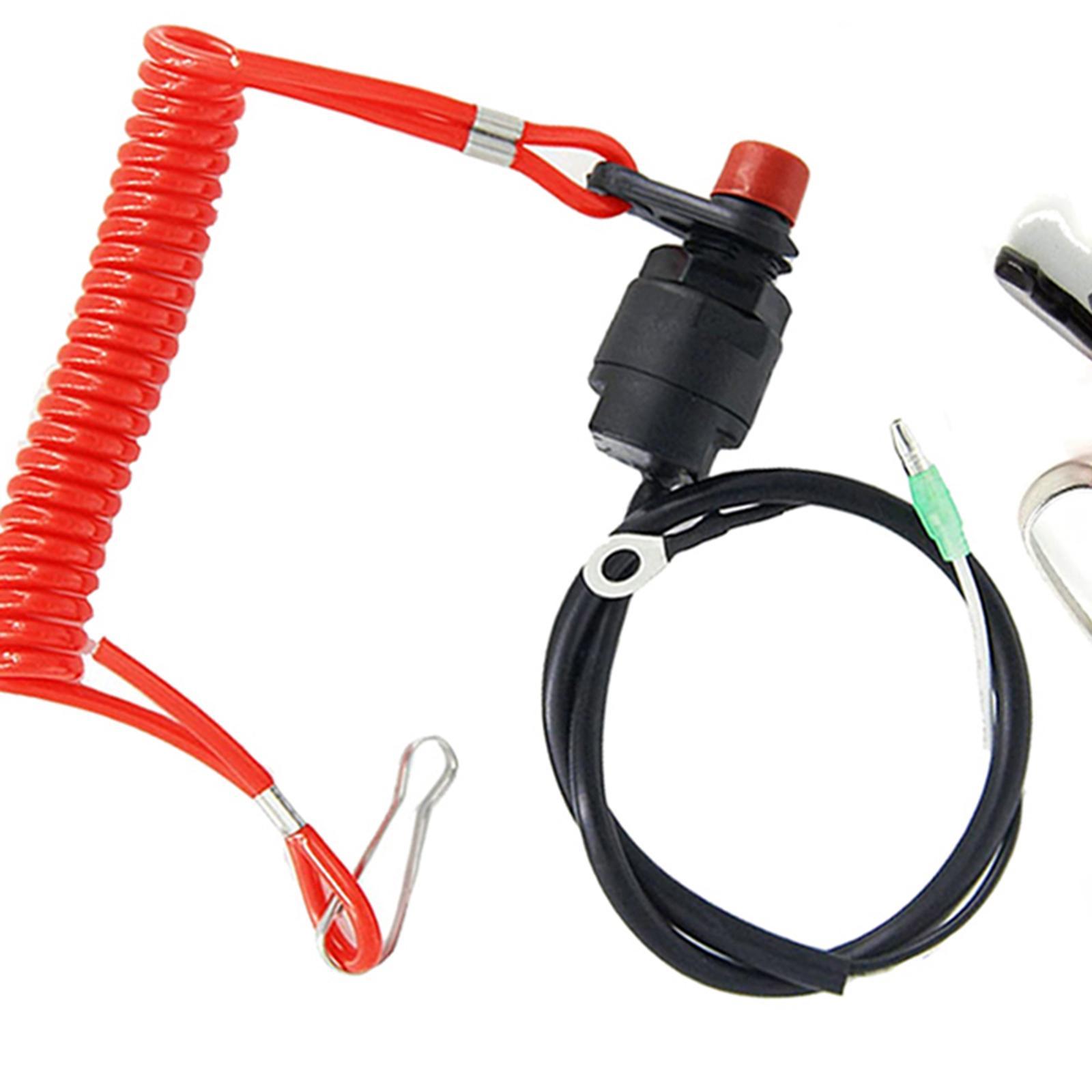Boat Outboard Motor Emergency Safety Engine Stop Switch for