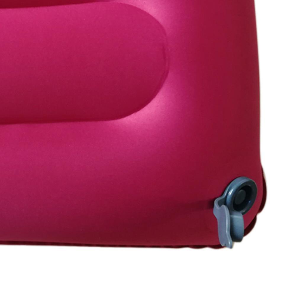 2xInflatable Camping Pillow Head Neck Protective, Rest Blow Travel Pillows
