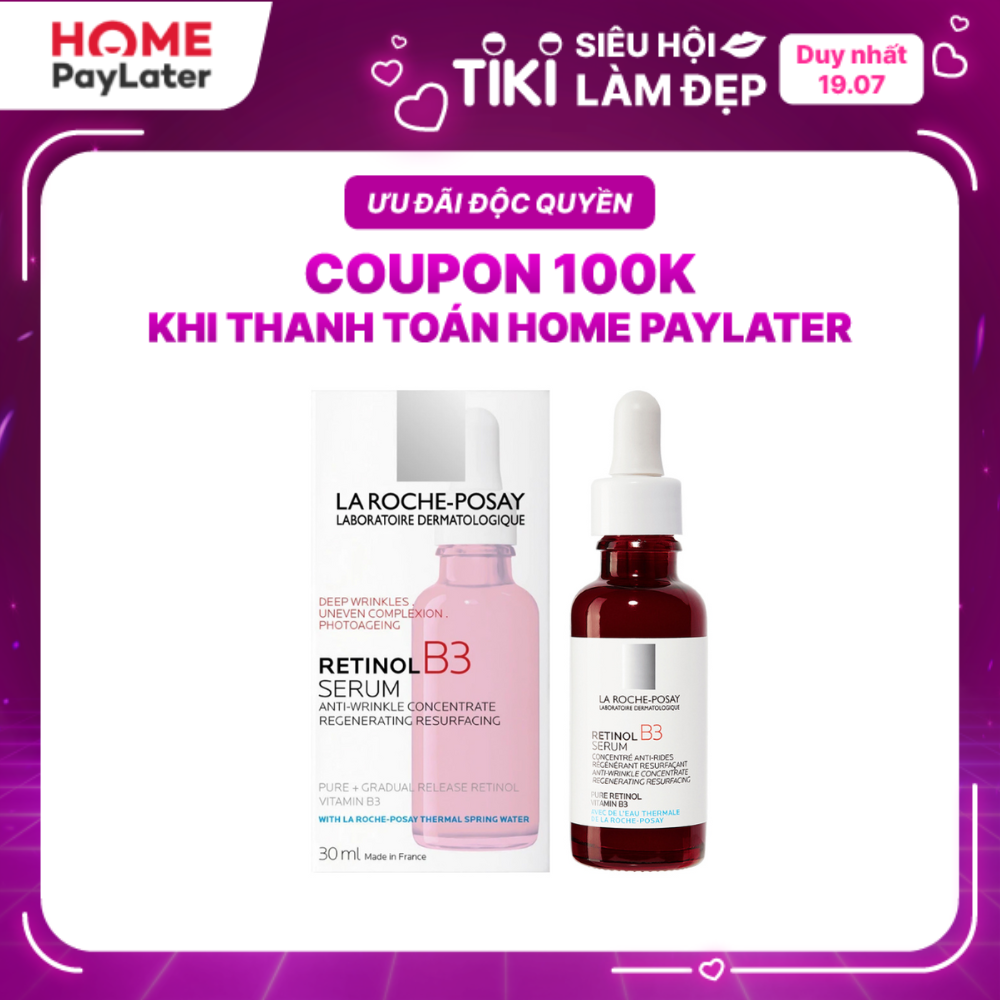 Tinh Chất La Roche Posay Giảm Thâm Nám & Làm Đều Màu Da Retinol B3 Serum 30ml