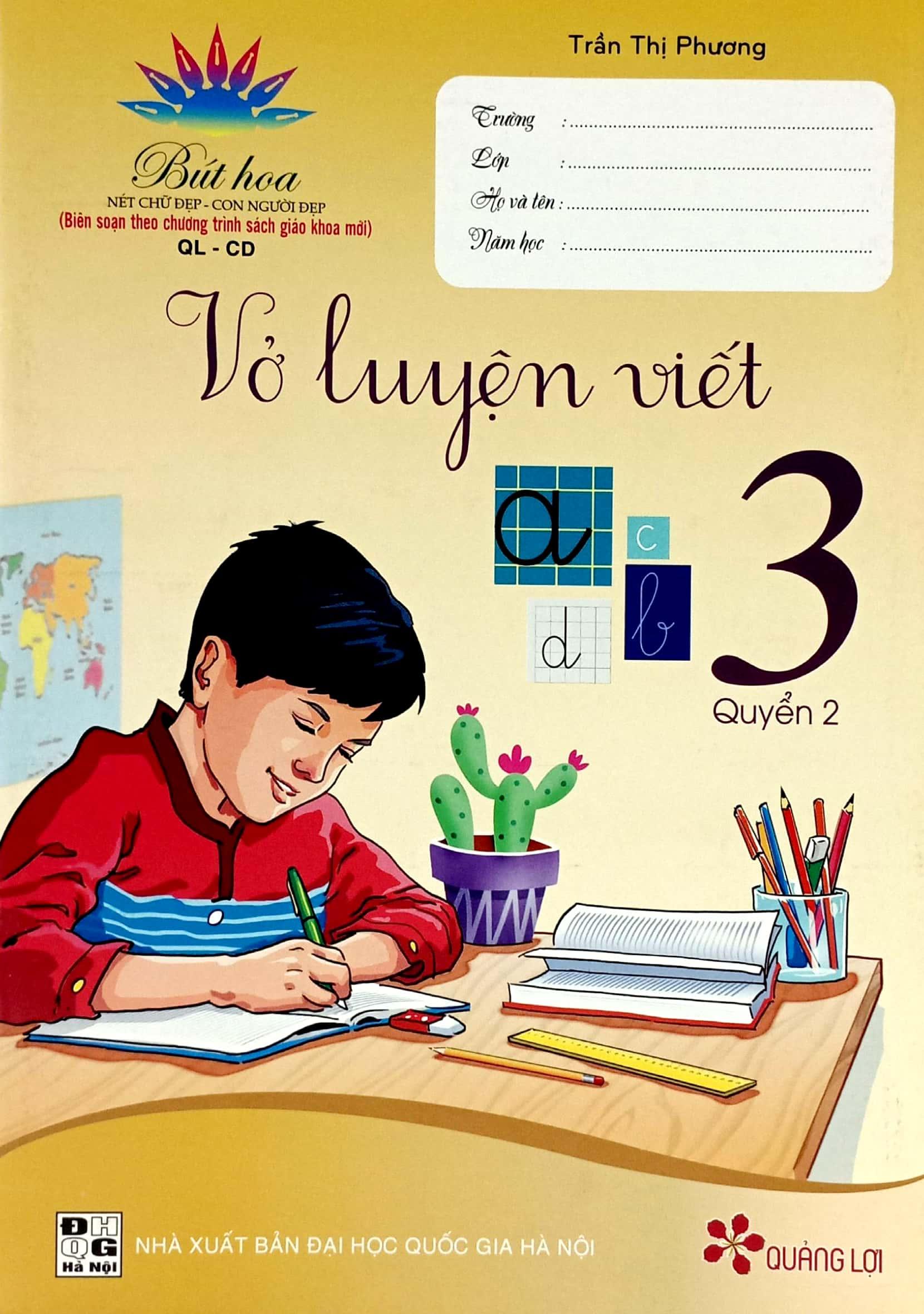 Vở Luyện Viết 3 - Tập 2