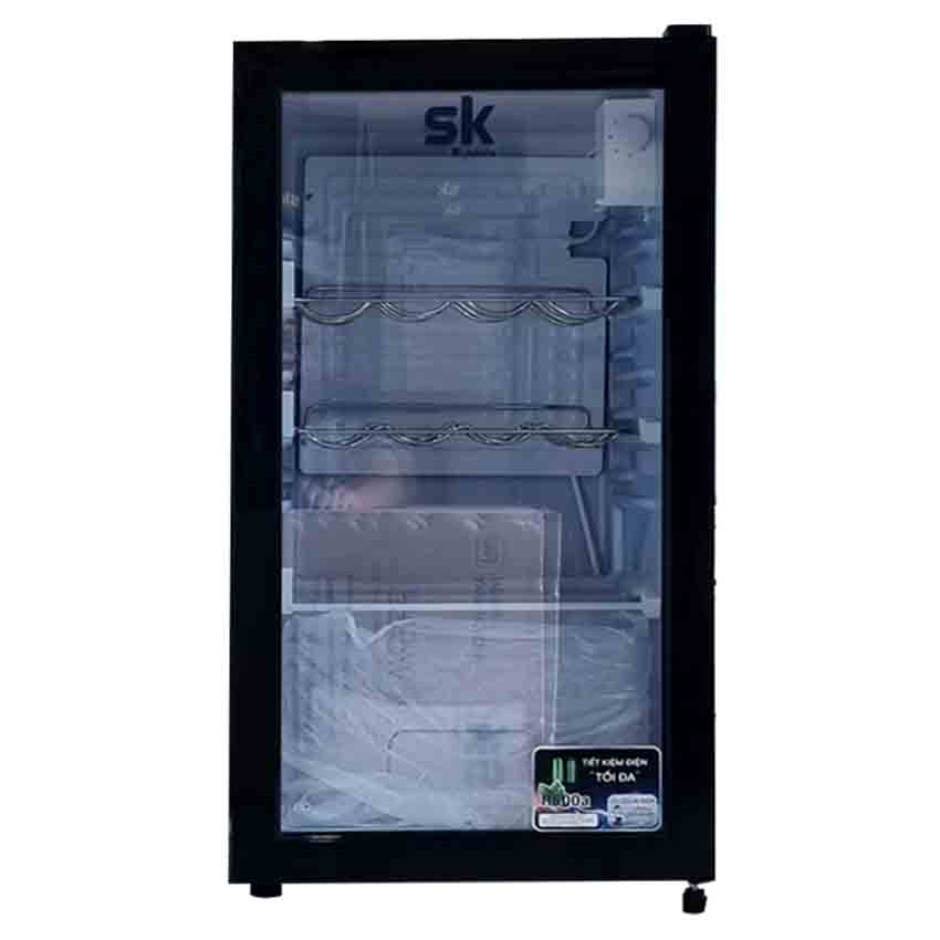 TỦ MÁT SUMIKURA 95 LÍT SKSC-95XW-FR-BL NHÔM (R600A) (HÀNG CHÍNH HÃNG) (CHỈ GIAO HCM)