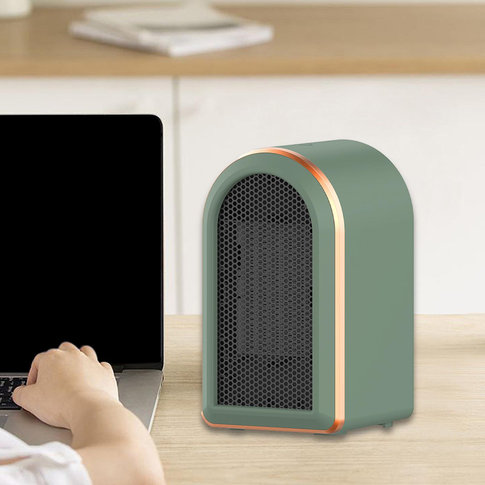 Small Space Heater, Portable Heating Fan, Fast Heating, Fireplace Space Heater Electric Heater for Home Winter Room Desk