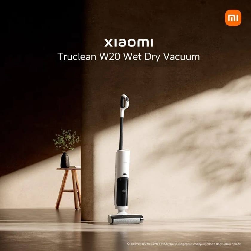 Máy Hút Bụi Lau Nhà Xiaomi Truclean W20 Wet Dry Vacuum | Lực hút mạnh 15.000Pa | Loại Bỏ Bụi Khô &amp; Vết Bẩn Ướt - Hàng Chính Hãng