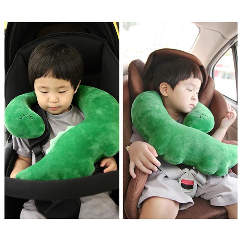 Kid Cho Bé Du Lịch Kỳ Lân Gối Trẻ Em Đầu Cổ Hỗ Trợ Bảo Vệ Dây An Toàn Xe Hơi Gối Vai Dây Đeo An Toàn Động Vật Dễ Thương Đệm