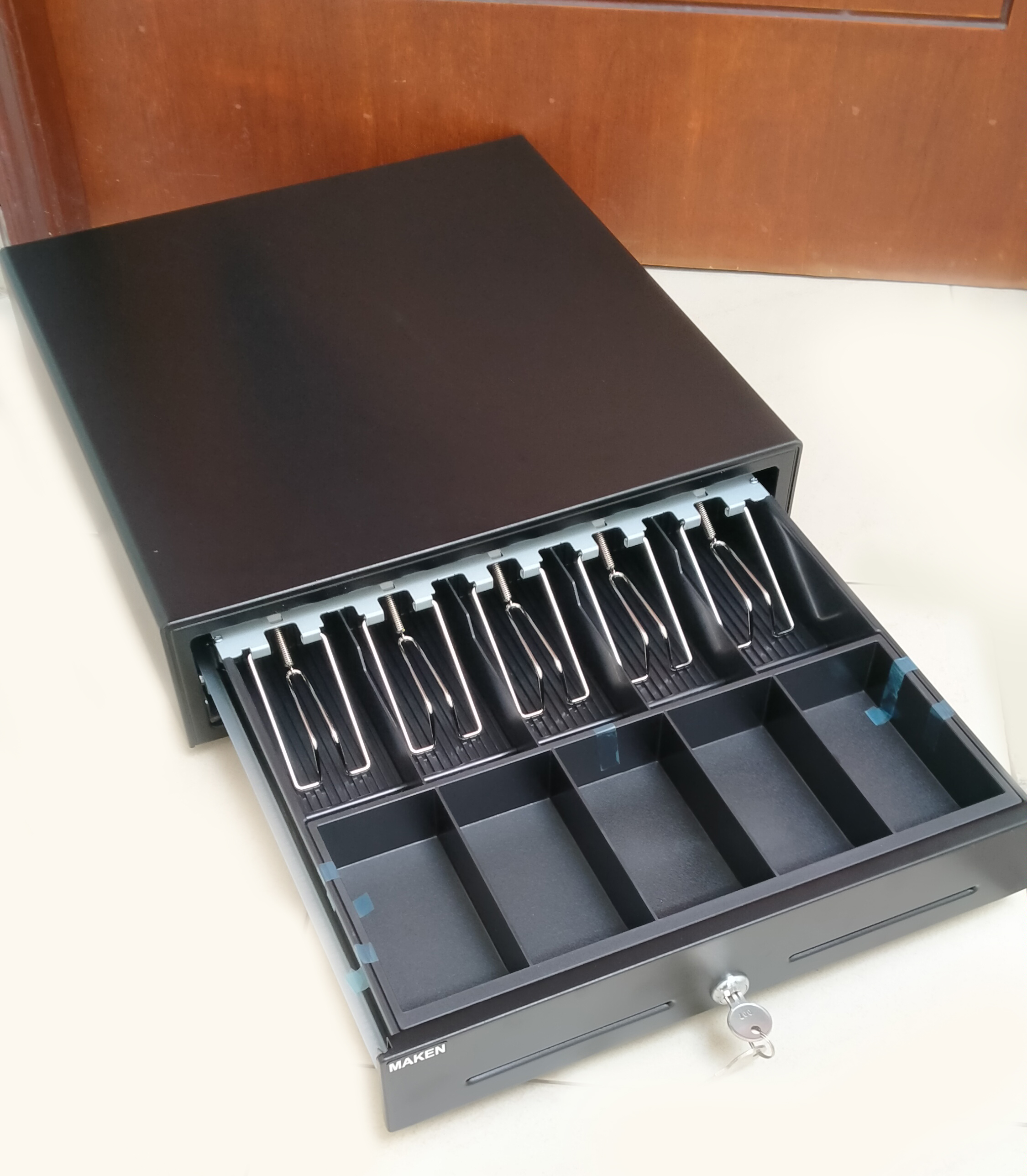 Ngăn kéo đựng tiền 10 ngăn tiền giấy size lớn MAKEN MK410 - Hàng nhập khẩu