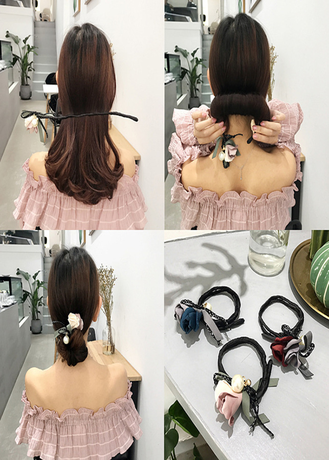 Cây cột tóc tạo kiểu dễ thương CT05