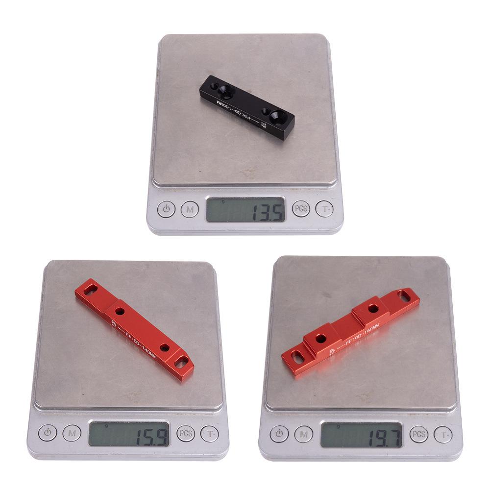 Bộ điều hợp phanh kim nhôm 7075, độ bền cao và đĩa siêu nhẹ cho rôto 140mm / 160mm