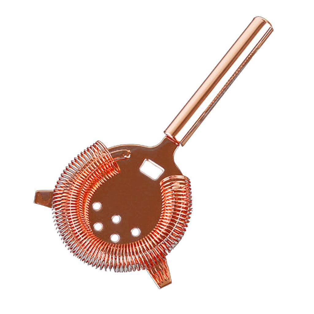 Cocktail Strainer Stainless Steel Strainer Bartenders Bar silvery