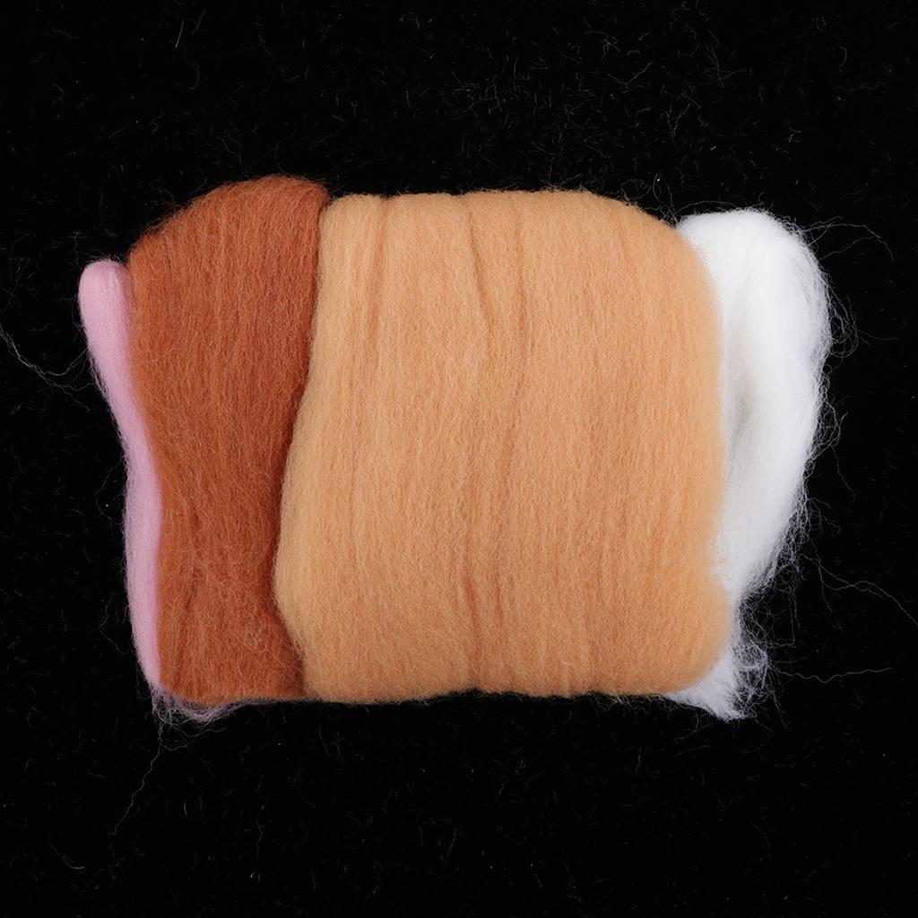 Needle Felting Kit, Wallet Material Kit Embroidery Bag Sewing Crafts DIY