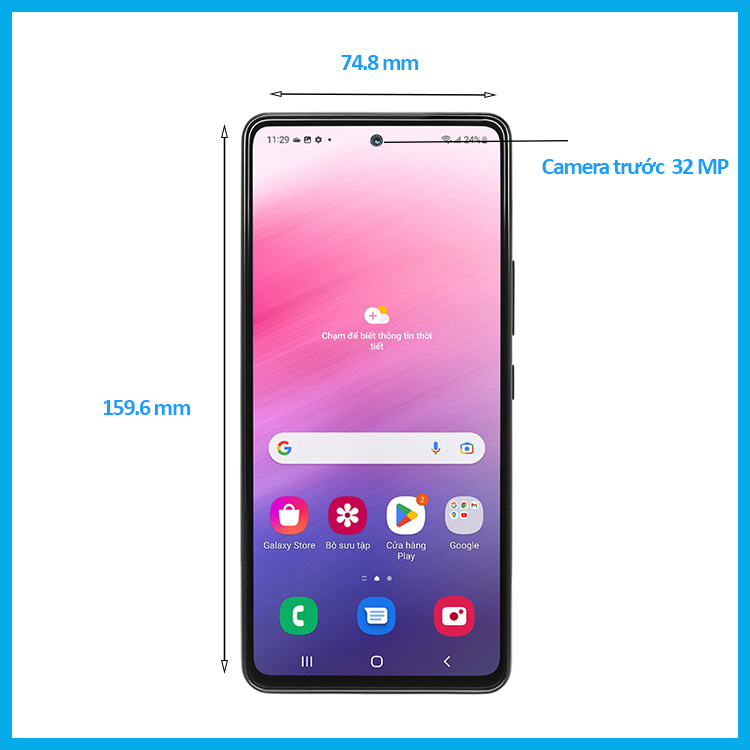 Điện thoại Samsung Galaxy A53 5G - Hàng chính hãng