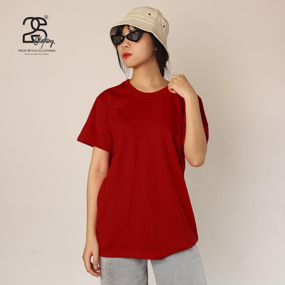 Áo thun Unisex Trơn Basic Classic 2SCLOTHING Nam Nữ oversize