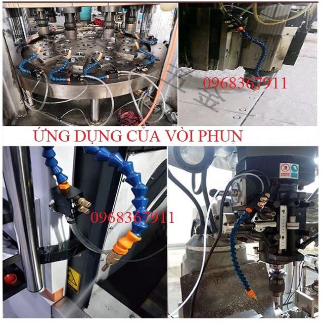 Vòi phun sương làm mát máy CNC, vòi phun sương cho máy tiện CNC PHUN CỒN TƯỚI NGUỘI YS-BPV-3000