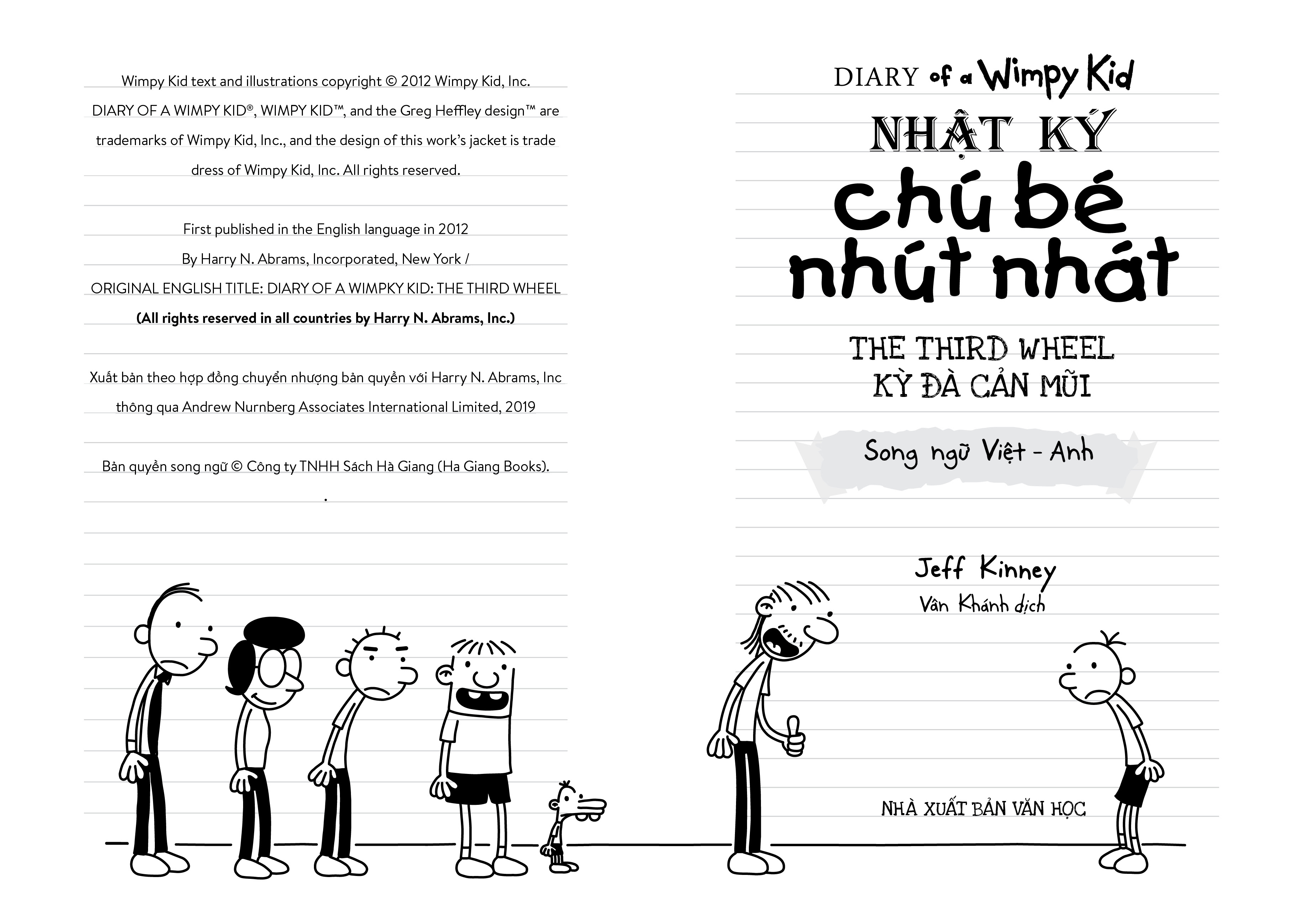 Nhật ký chú bé nhút nhát Song ngữ Việt-Anh Tập 7